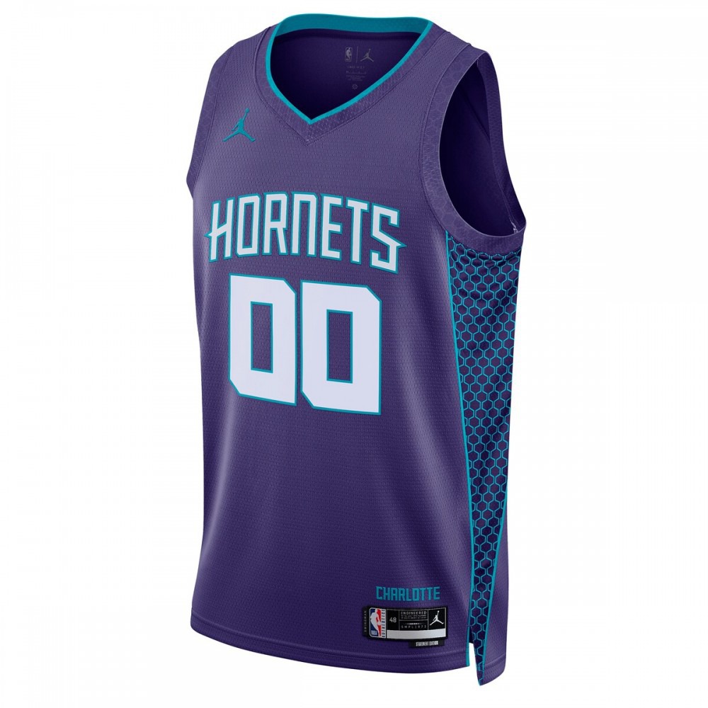 Charlotte Hornets Jordan Brand Unisex 2022/23 Swingman Custom Jersey - Statement Edition - Teal-Pro Kit Vault | Brand New 26/27 Sports Jerseys